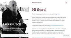 Desktop Screenshot of lukascech.com